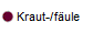  Kraut-/f�ule